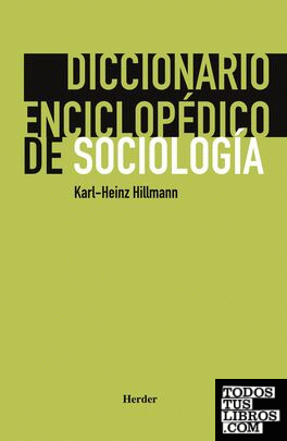 Diccionario enciclopédico de sociología