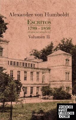 ESCRITOS 1789-1859, VOLUMEN II