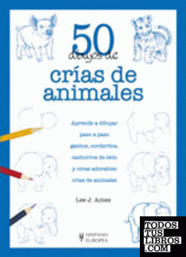 50 dibujos de crías de animales