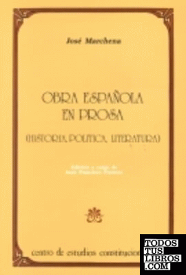 Obra española en prosa