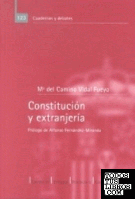 Constitución y extranjería