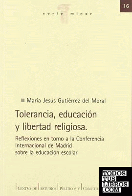 Tolerancia, educación y libertad religiosa