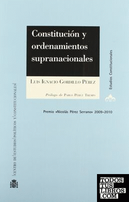 Constituciones y ordenamientos supranacionales