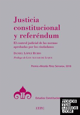 Justicia constitucional y referéndum