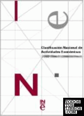 Clasificación Nacional de Actividades Económicas CNAE-2009