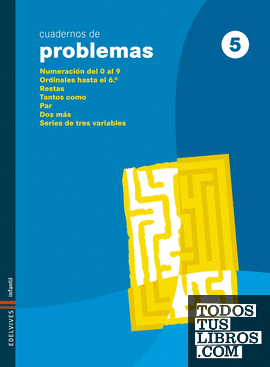 Cuaderno 5 de Problemas (Infantil)