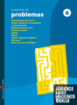 Cuaderno 6 de Problemas (Infantil)