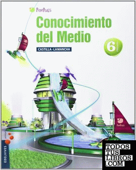 Conocimiento del Medio 6º Primaria (Castilla Lamancha) (Tres trimestres