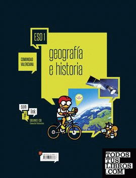 Geografía e Historia 1º ESO Comunidad Valenciana (Tres volumenes)