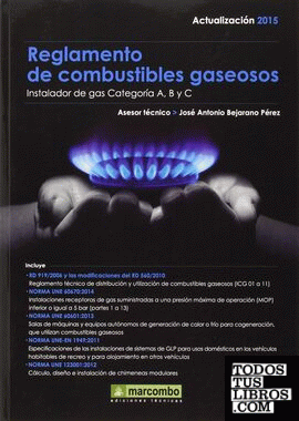 Reglamento de combustibles gaseosos (Actualización 2015)