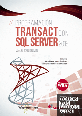 Programación Transact con SQL Server 2016