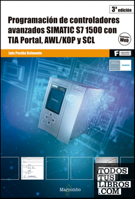 Programación de controladores avanzados SIMATIC S7 1500 con TIA Portal,  AWL/KOP y SCL