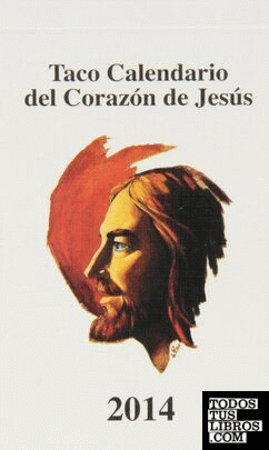 Taco calendario del Corazón de Jesús clásico 2014
