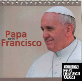 Calendario 2019 mesa papa francisco