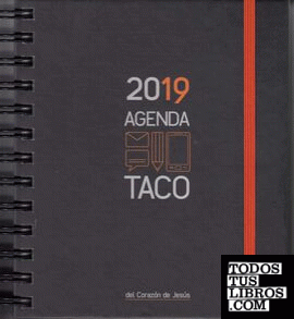 Agenda taco 2019 naranja