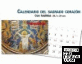 Calendario faldillas corazon de jesus 2020 (pared)