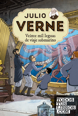 Julio Verne - Veinte mil leguas de viaje submarino (edición actualizada, ilustrada y adaptada)