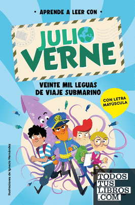 Aprende a leer con Julio Verne 3 - Veinte mil leguas de viaje submarino