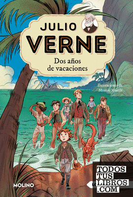 Julio Verne - Dos años de vacaciones (edición actualizada, ilustrada y adaptada)