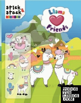 Stick and stack llama friends