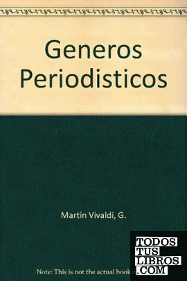 GENEROS PERIODISTICOS
