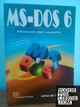 MS-DOS 6 6.2 MANUAL USUARIO