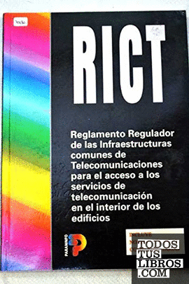 RICT REG.REGULADOR INFRAEST.TELECOMUNICACIONES