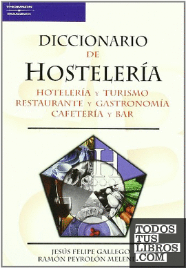Diccionario de hostelería