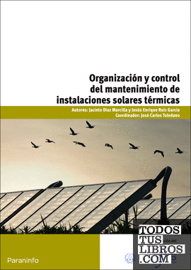 Organización y control del mantenimiento de instalaciones solares térmicas