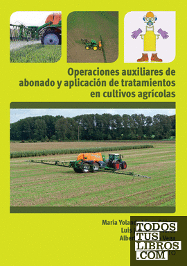 Operaciones auxiliares de abonado y aplicación de tratamientos en cultivos agrícolas