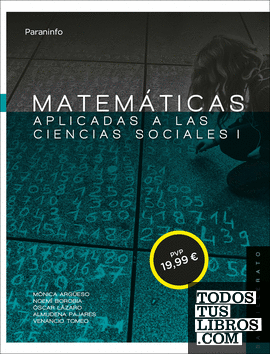 Matemáticas aplicadas a las ciencias sociales I. 1º Bachillerato