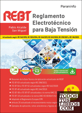 Reglamento Electrotécnico para Baja Tensión  6.ª edición 2024