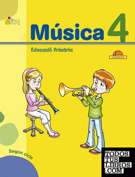 Musica 4 - Projecte Acord. Libro del alumno + Cuaderno actividades. Valenciano