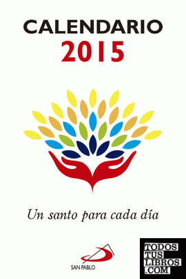 Calendario Un santo para cada día 2015 - Tamaño y letra grande