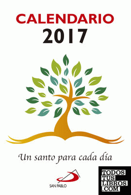 Calendario Un santo para cada día 2017