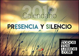 Calendario pared Presencia y Silencio 2019