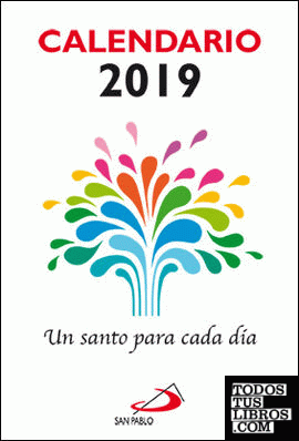 Calendario Un santo para cada día 2019