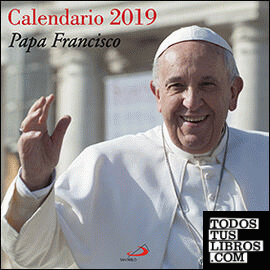 Calendario pared Papa Francisco 2019