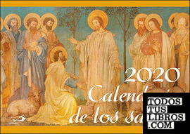 Calendario pared de los santos 2020