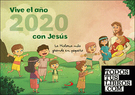 Calendario pared Vive el año 2020 con Jesús