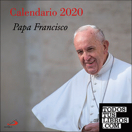 Calendario pared Papa Francisco 2020