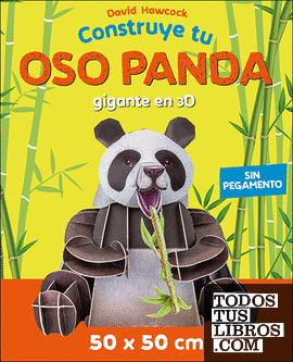 Construye tu oso panda gigante en 3D