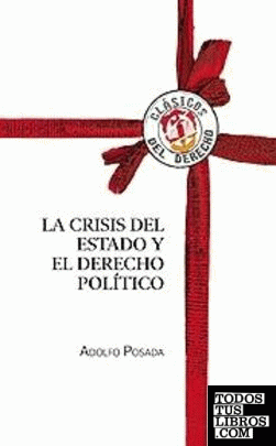 La crisis del Estado y el Derecho político