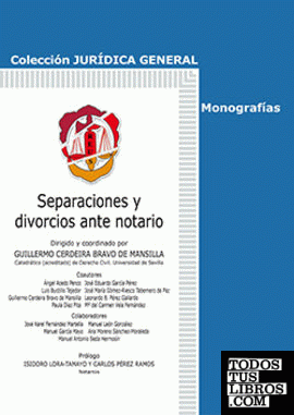 Separaciones y divorcios ante notario