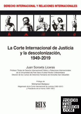 La Corte Internacional de Justicia y la descolonización