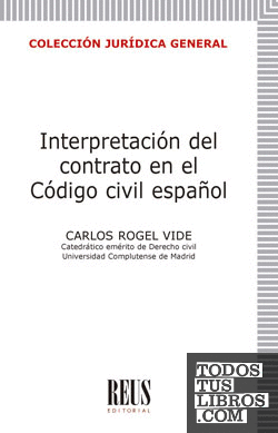 Interpretación del contrato en el Código Civil español