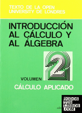 Introducción al cálculo y al álgebra. Cálculo aplicado
