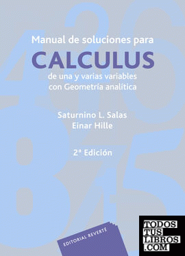Manual de soluciones para cálculus