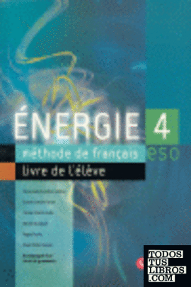 ENERGIE 4 LIVRE D'ELEVE