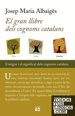 El gran llibre dels cognoms catalans